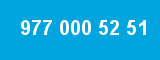 977 000 52 51